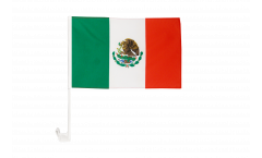 Drapeau de voiture Mexique - 30 x 40 cm