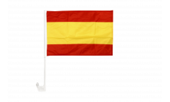 Drapeau de voiture Espagne sans Blason - 30 x 40 cm