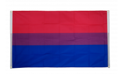 Drapeau de balcon Bi-Pride bisexuel - 90 x 150 cm