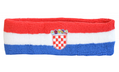 Bandeau de transpiration Croatie - 6 x 21 cm