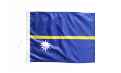 Drapeau pour bateau Nauru - 30 x 40 cm