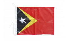 Drapeau pour bateau Timor oriental - 30 x 40 cm