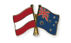 Pin's épinglette de l'amitié Autriche - Australie - 22 mm