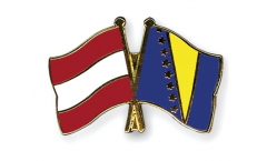Pin's épinglette de l'amitié Autriche - Bosnie-Herzégovine - 22 mm