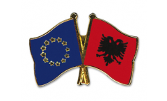 Pin's épinglette de l'amitié Europe - Albanien - 22 mm