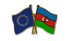Pin's épinglette de l'amitié Europe - Aserbaidschan - 22 mm