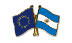 Pin's épinglette de l'amitié Europe - El Salvador - 22 mm