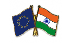Pin's épinglette de l'amitié Europe - Indien - 22 mm