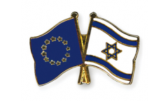 Pin's épinglette de l'amitié Europe - Israel - 22 mm