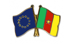 Pin's épinglette de l'amitié Europe - Kamerun - 22 mm