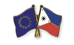 Pin's épinglette de l'amitié Europe - Philippinen - 22 mm
