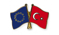 Pin's épinglette de l'amitié Europe - Türkei - 22 mm