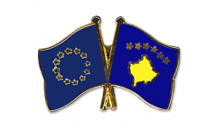 Pin's épinglette de l'amitié Europe - Kosovo - 22 mm
