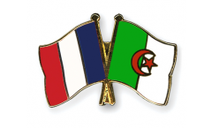 Pin's épinglette de l'amitié France - Algerie - 22 mm