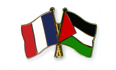 Pin's épinglette de l'amitié France - Palestine - 22 mm