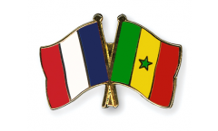 Pin's épinglette de l'amitié France - Sénégal - 22 mm