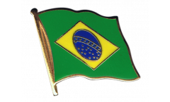 Pin's (épinglette) Drapeau Brésil - 2 x 2 cm