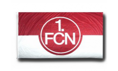Drapeau 1. FC Nürnberg Logo rouge-blanc - 150 x 250 cm