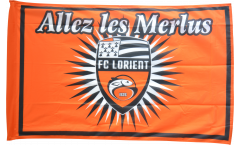 Drapeau FC Lorient - 90 x 140 cm