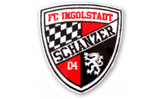 Écusson brodé FC Ingolstadt 04 Logo - 7 x 8 cm