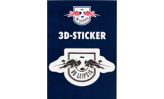 Adhésif autocollant / sticker RB Leipzig - 4,5 x 9 cm