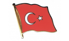 Pin's (épinglette) Drapeau Turquie - 2 x 2 cm