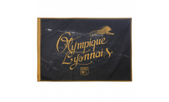 Drapeau Olympique Lyonnais Noir edition - 100 x 140 cm