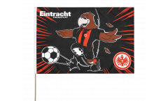 Drapeau Eintracht Frankfurt Attila sur hampe - 60 x 90 cm