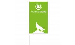 Drapeau VfL Wolfsburg Loup - 120 x 300 cm