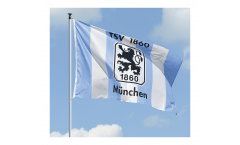 Drapeau TSV 1860 München - 100 x 150 cm
