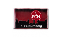 Drapeau 1. FC Nürnberg Burg rot-schwarz - 100 x 150 cm