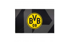 Drapeau Borussia Dortmund Noir - 150 x 250 cm