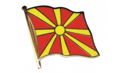 Pin's (épinglette) Drapeau Macédoine du Nord - 2 x 2 cm