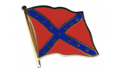 Pin's (épinglette) Drapeau confédéré USA Sudiste - 2 x 2 cm