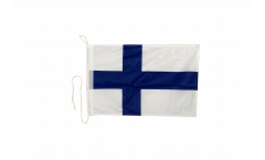Drapeau pour bateau Finlande - 30 x 40 cm
