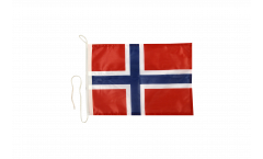 Drapeau pour bateau Norvège - 30 x 40 cm
