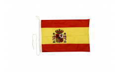 Drapeau pour bateau Espagne - 30 x 40 cm