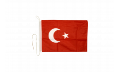 Drapeau pour bateau Turquie - 30 x 40 cm
