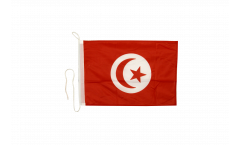 Drapeau pour bateau Tunisie - 30 x 40 cm