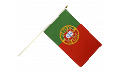 Kit: 10 Drapeaux Portugal sur hampe - 30 x 45 cm