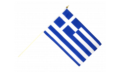 Kit: 10 Drapeaux Grèce sur hampe - 30 x 45 cm