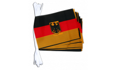 Guirlande Allemagne avec aigle - 15 x 22 cm