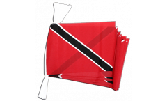 Guirlande Trinité et Tobago - 15 x 22 cm
