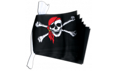 Guirlande Pirate avec foulard - 15 x 22 cm