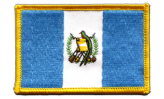 Écusson brodé Guatemala - 8 x 6 cm