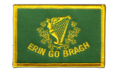 Écusson brodé Irlande Erin Go Bragh - 8 x 6 cm