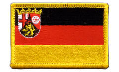 Écusson brodé Allemagne Rhénanie-Palatinat - 8 x 6 cm