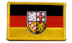 Écusson brodé Allemagne Sarre - 8 x 6 cm