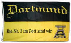 Drapeau supporteur Dortmund - 90 x 150 cm