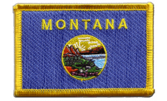 Écusson brodé USA US Montana - 8 x 6 cm